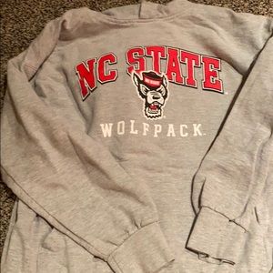 NC State sweatshirt